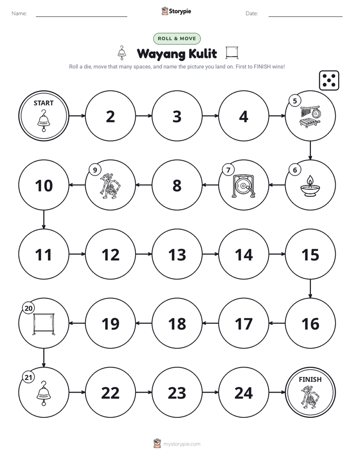 Roll & Move Game