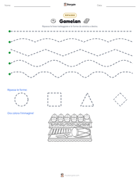 Anteprima della scheda stampabile di Gamelan