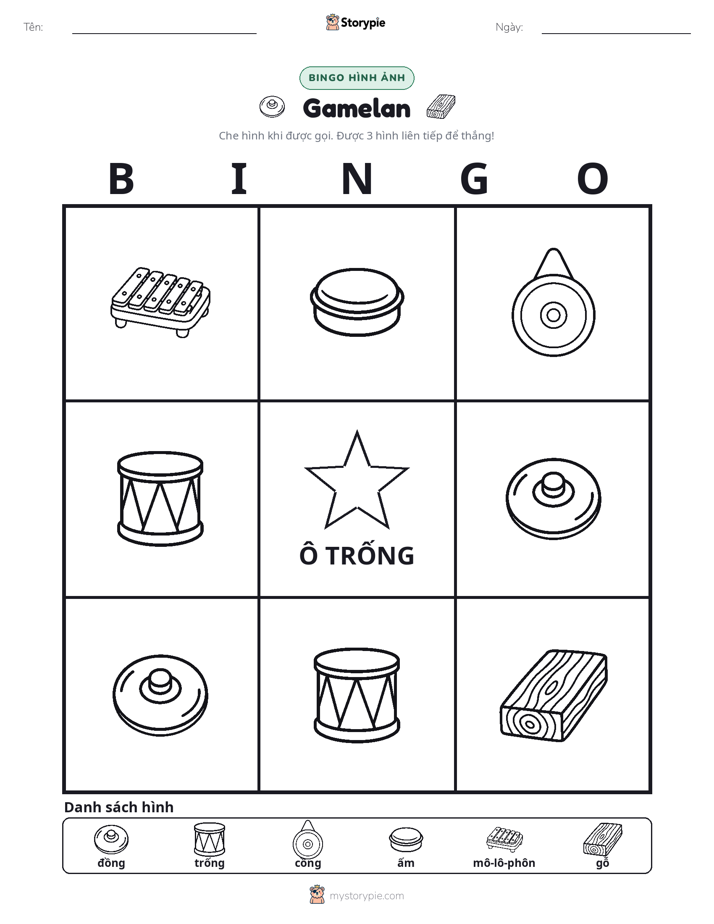 Bingo Hình Ảnh