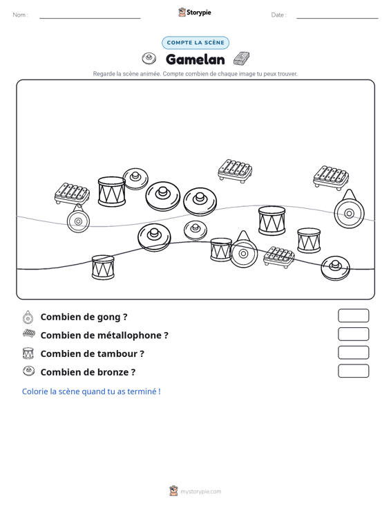 Scène de Comptage