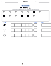 Miffy printable worksheet preview