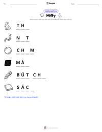 Xem trước tài liệu in sẵn Miffy