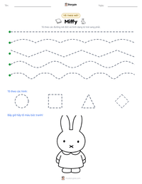 Xem trước tài liệu in sẵn Miffy