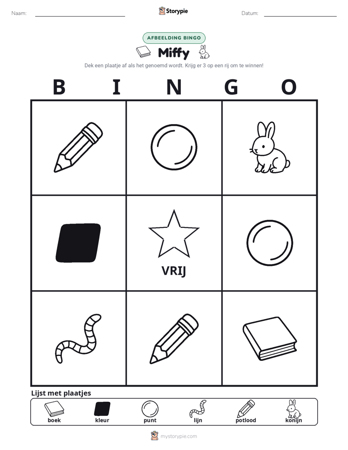 Afbeelding Bingo