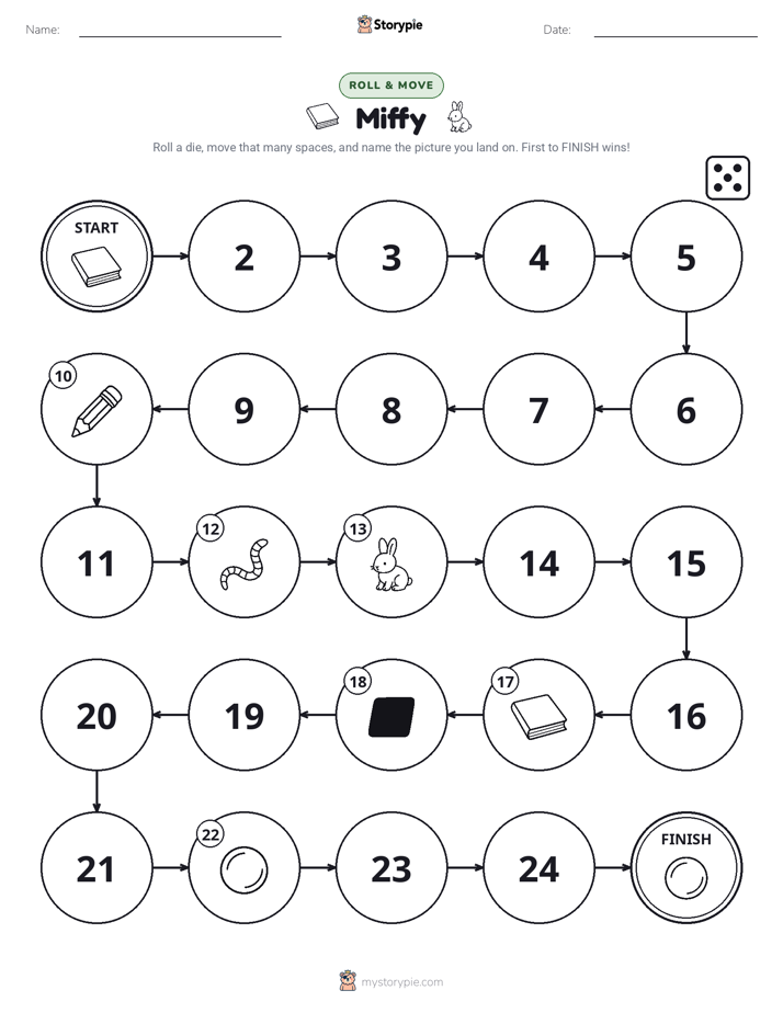 Roll & Move Game