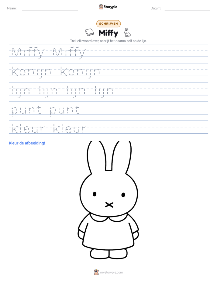Schrijf Oefening