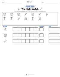 The Night Watch printable worksheet preview