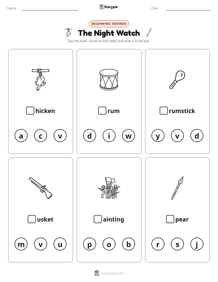 Beginning Sounds