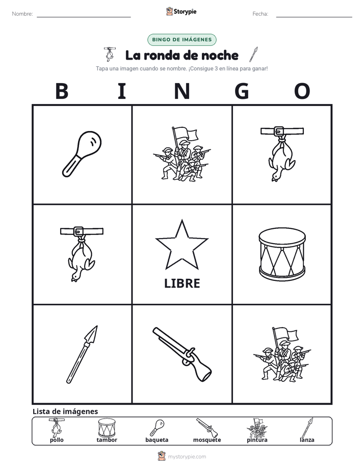Bingo de Imágenes