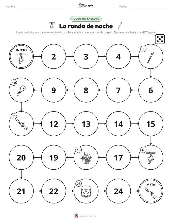 Juego de Rueda y Avanza