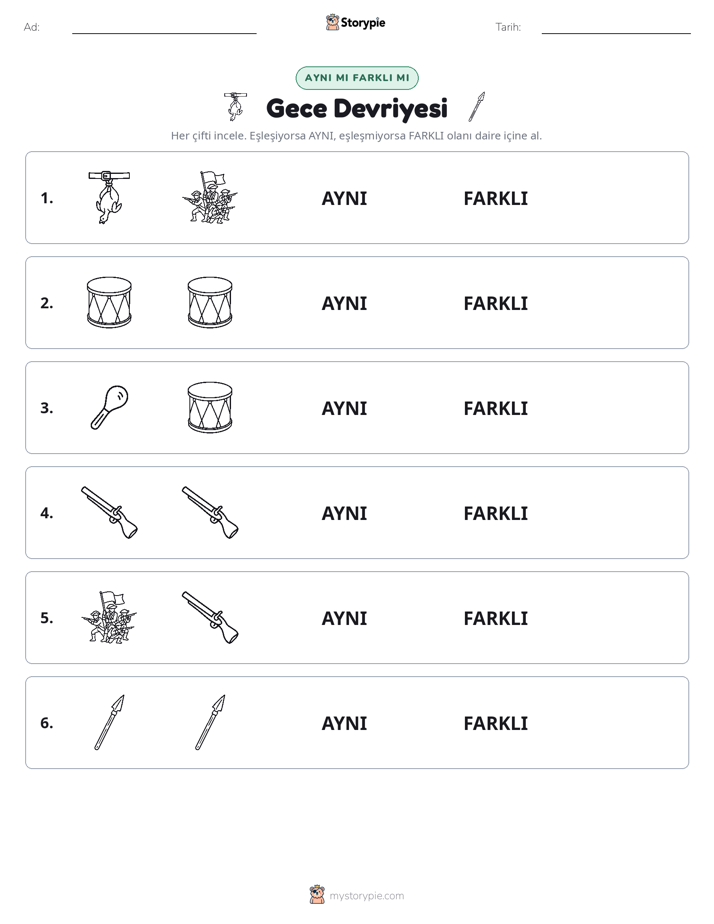 Aynı mı Farklı mı