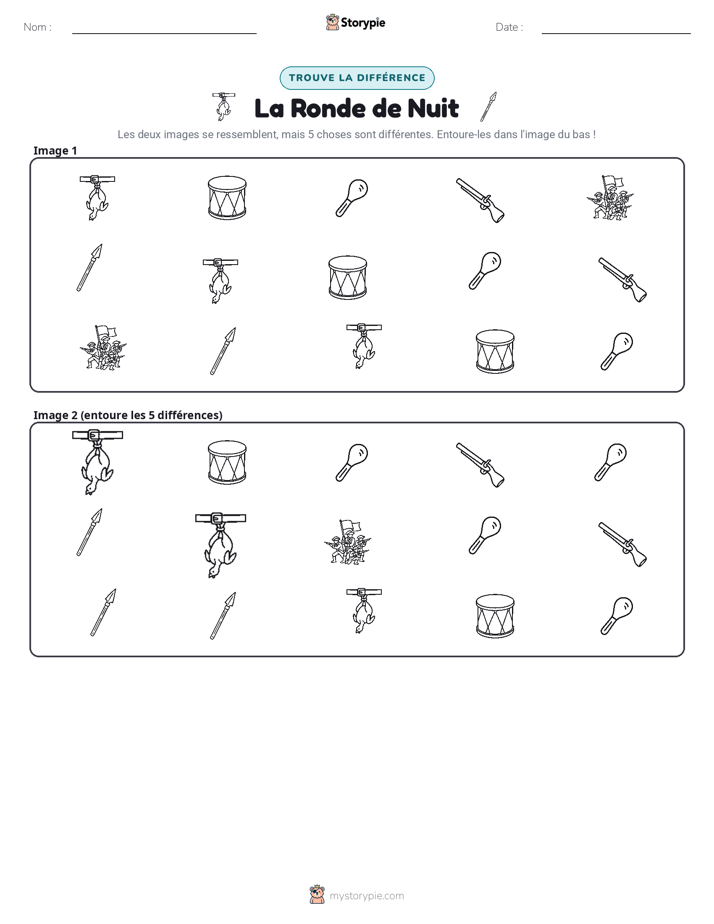 Trouvez les Différences