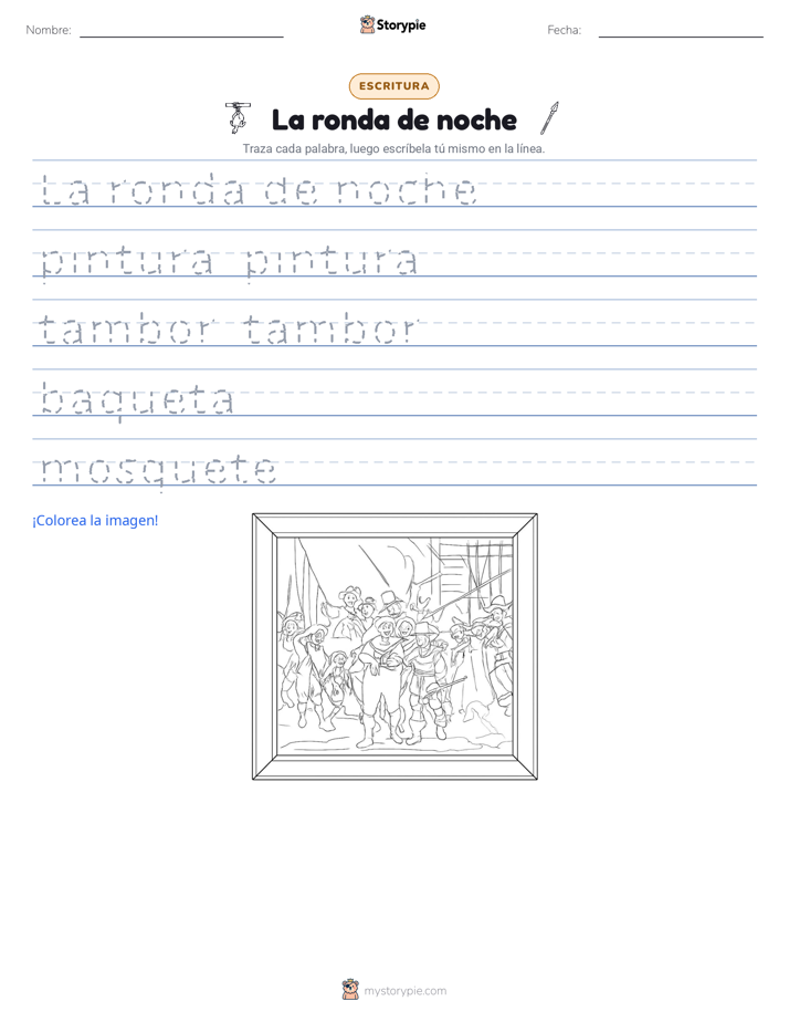 Práctica de Escritura