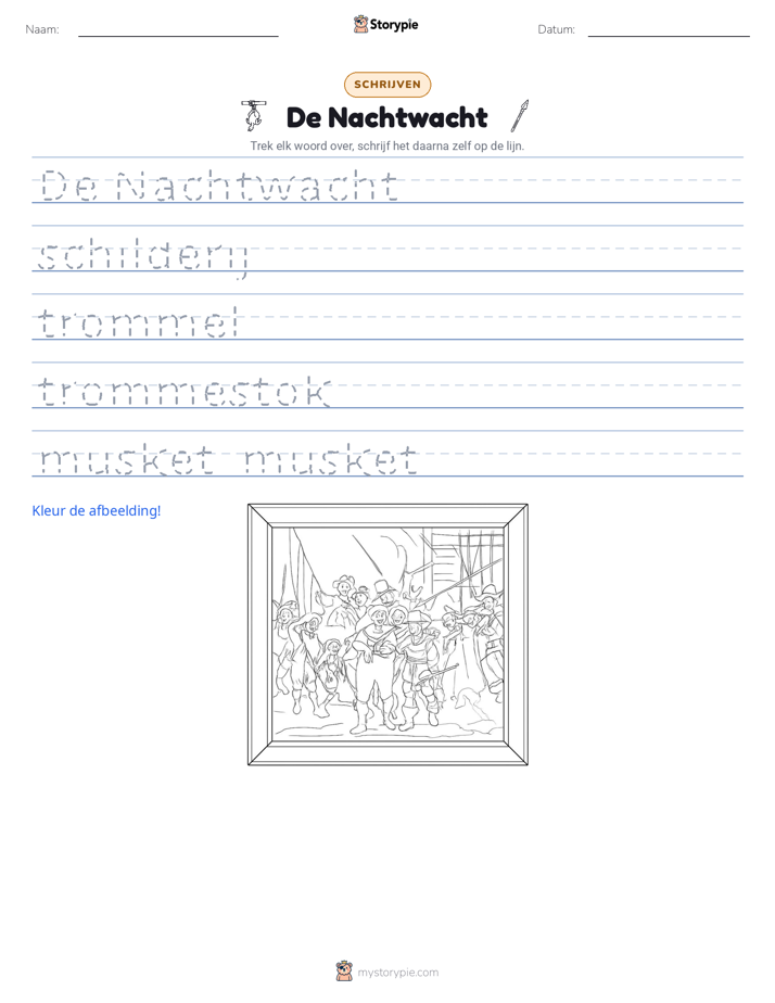 Schrijf Oefening