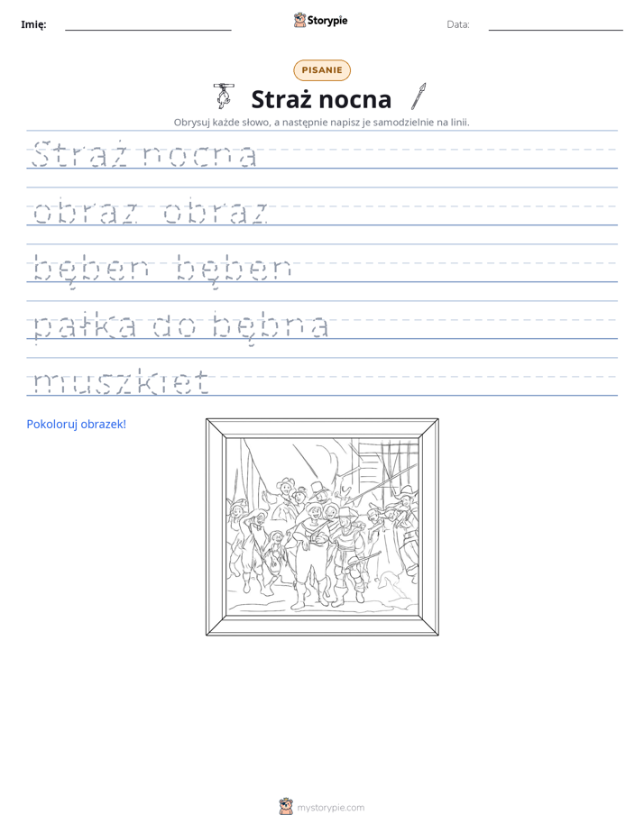 Ćwiczenie Pisania
