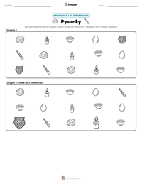 Vista previa de la hoja de trabajo imprimible de Pysanky