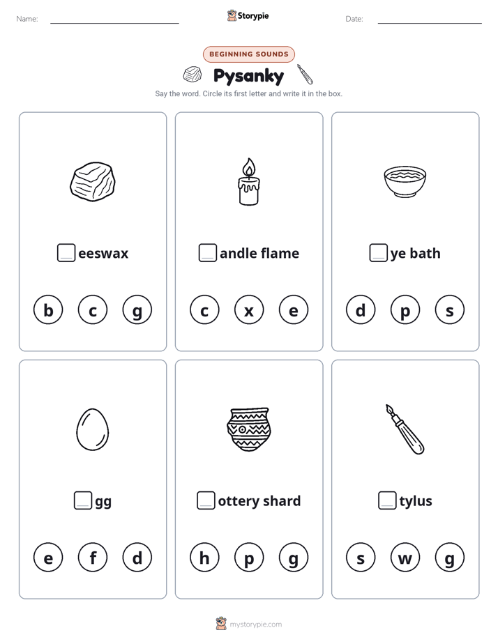 Beginning Sounds