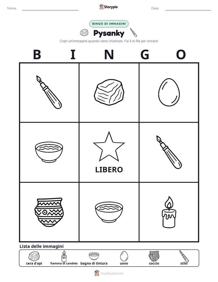 Bingo delle Immagini