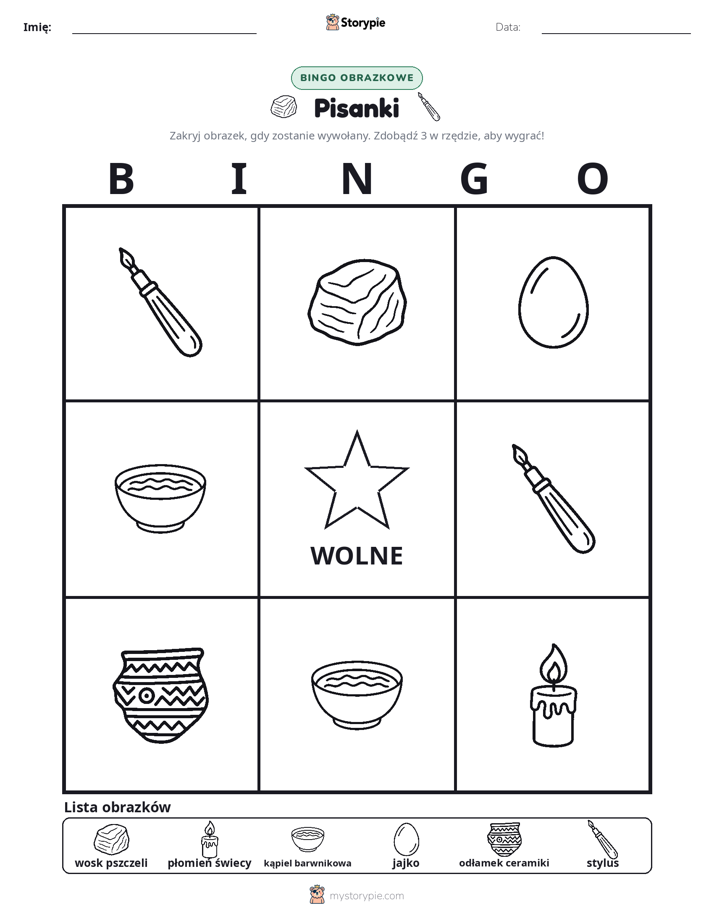 Bingo obrazkowe