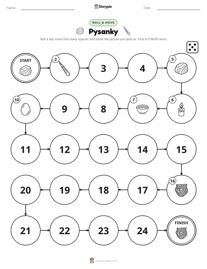 Roll & Move Game