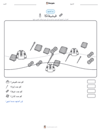معاينة ورقة العمل القابلة للطباعة فيشيفانكا
