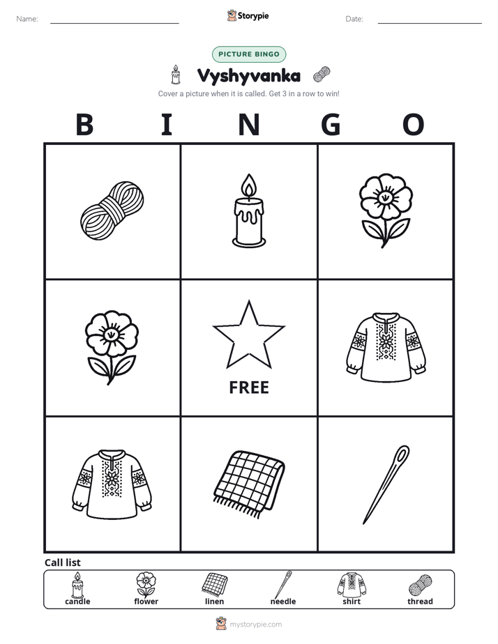 Picture Bingo