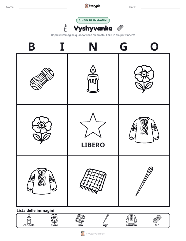 Bingo delle Immagini