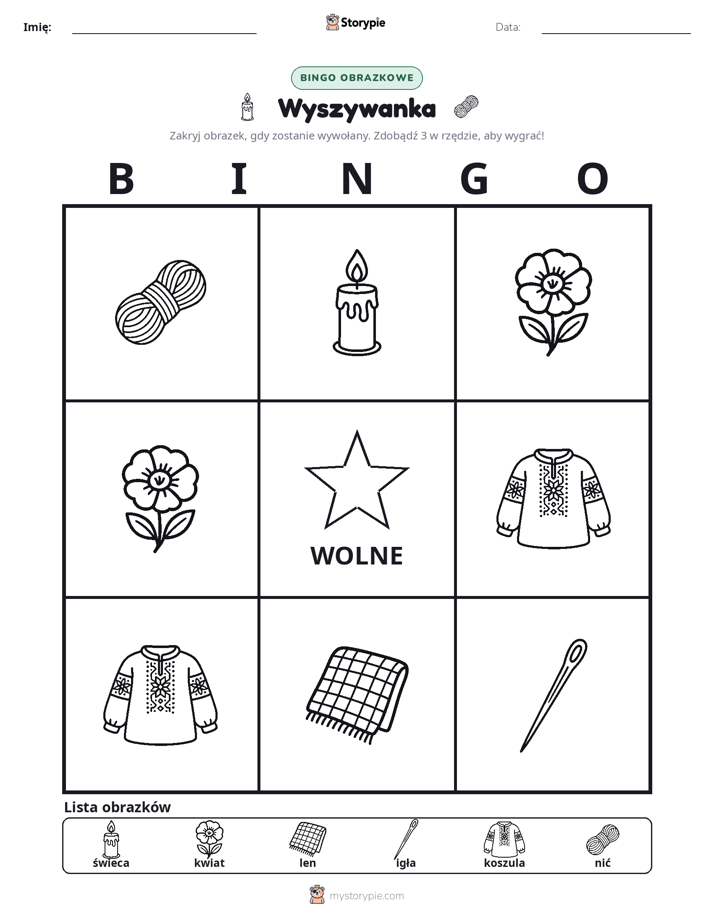 Bingo obrazkowe