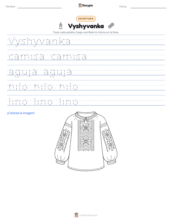Práctica de Escritura