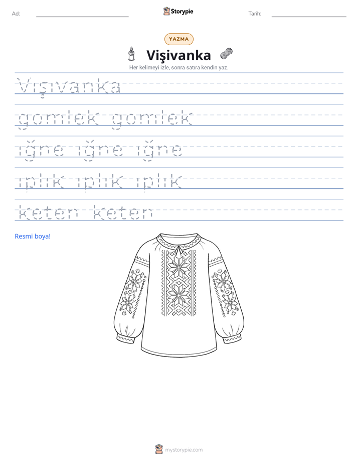 Yazma Pratiği
