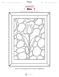 Ebru printable worksheet preview