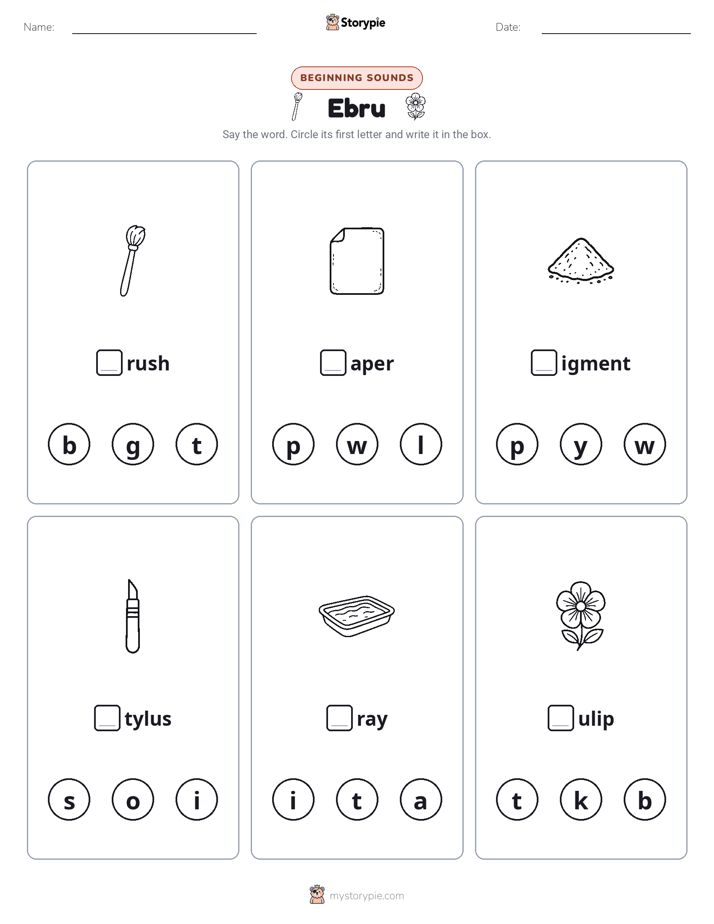 Beginning Sounds