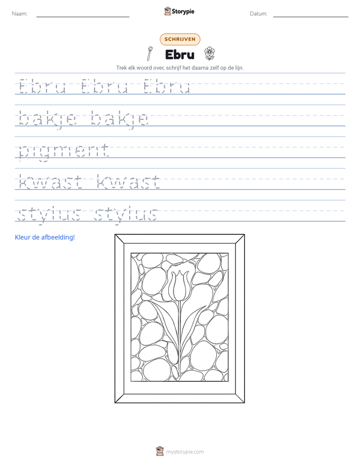 Schrijf Oefening