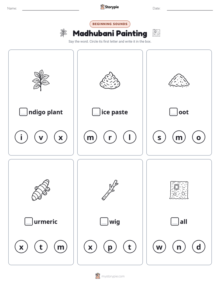 Beginning Sounds