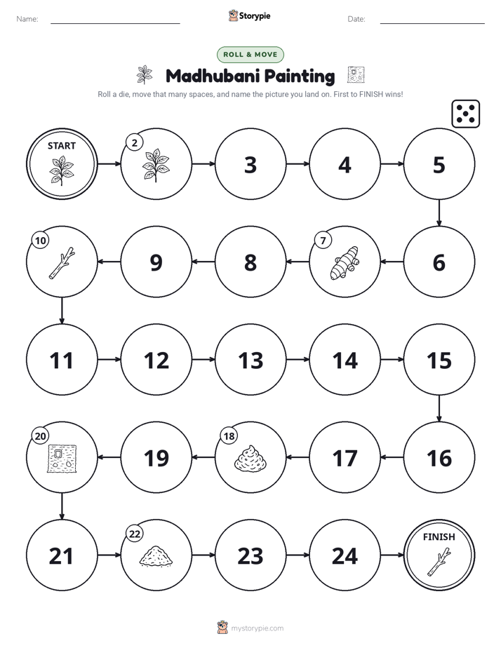 Roll & Move Game