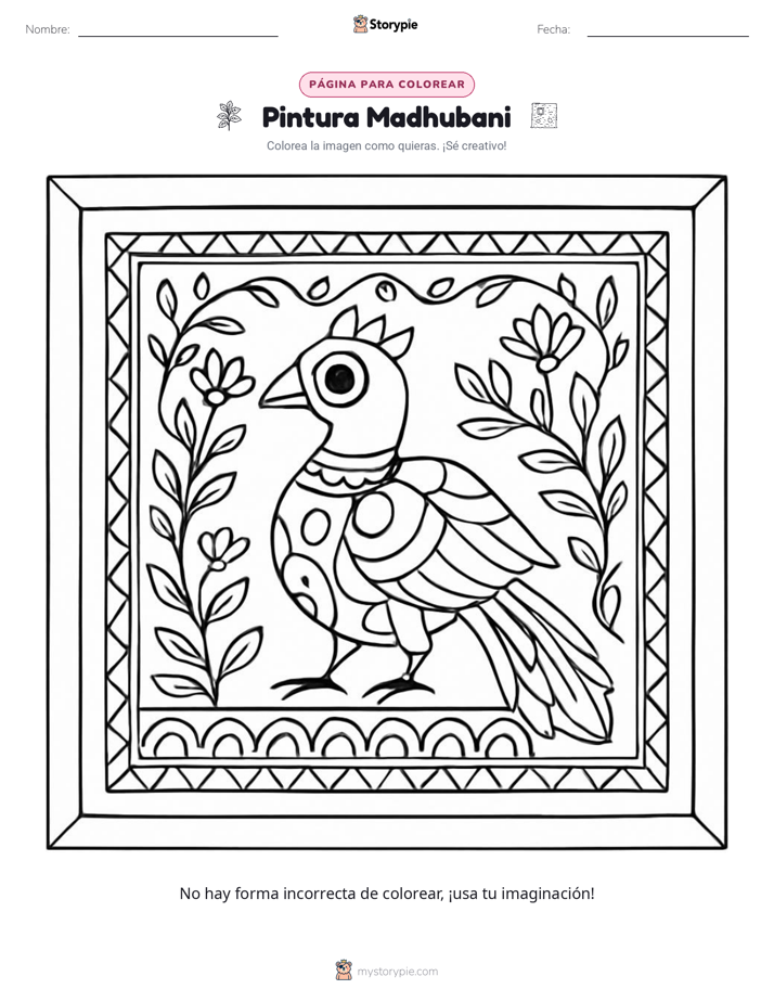 Página para Colorear