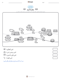 بھرتناٹیم پرنٹ کرنے کے قابل ورکشیٹ کا پیش نظارہ