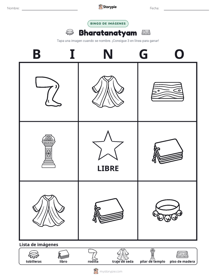 Bingo de Imágenes