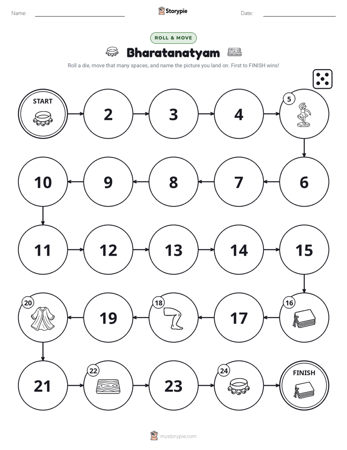 Roll & Move Game