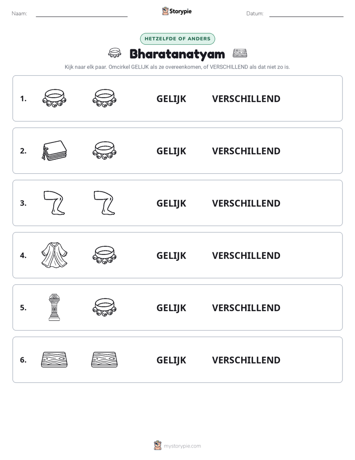 Zelfde of Verschillend