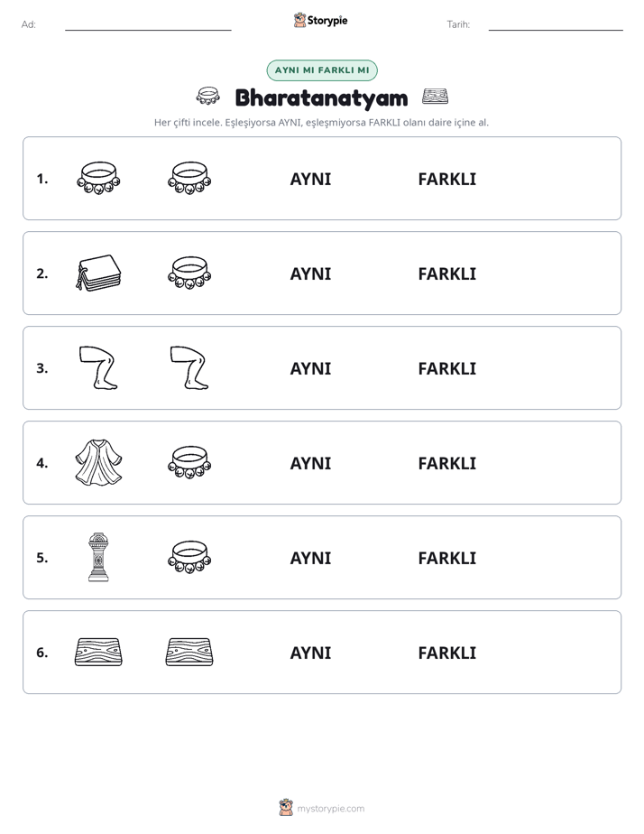 Aynı mı Farklı mı