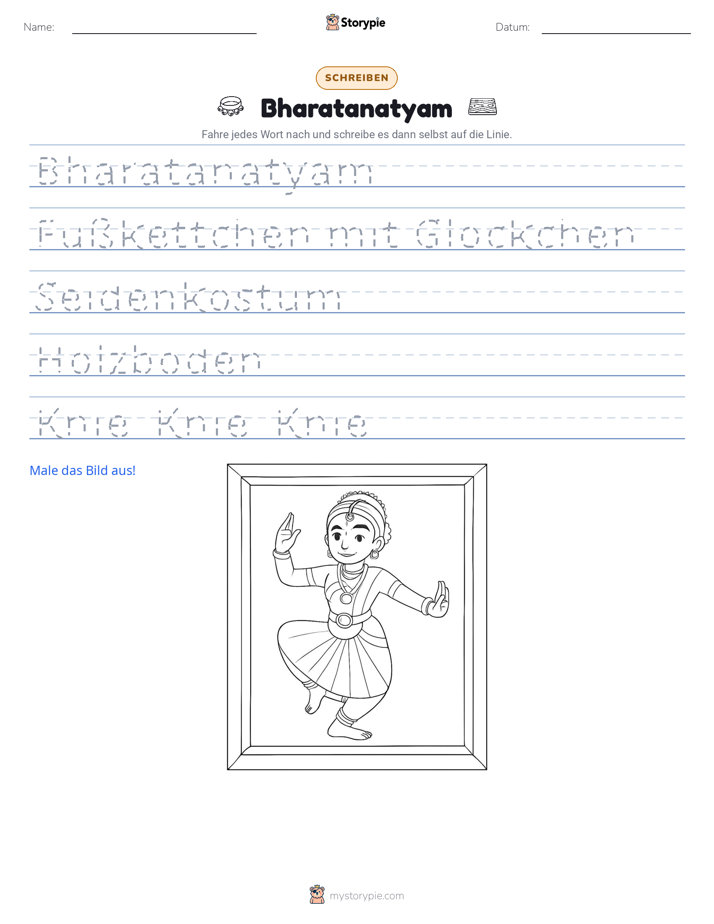 Schreibübung
