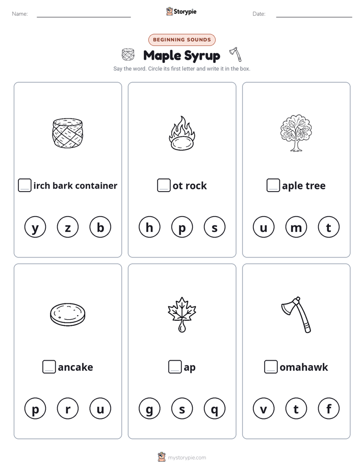 Beginning Sounds