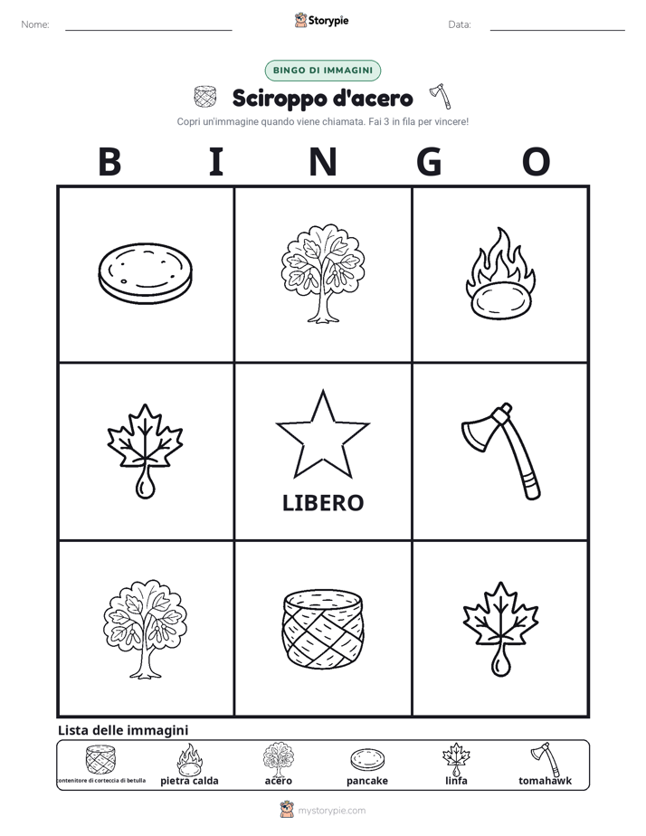 Bingo delle Immagini