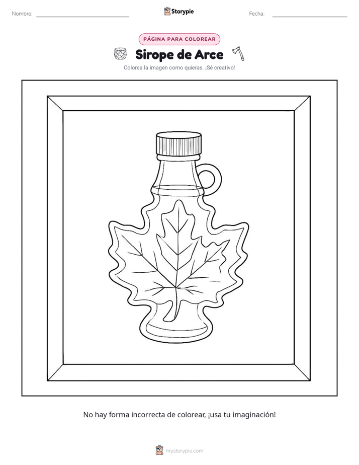 Página para Colorear