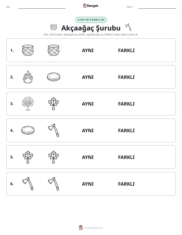 Aynı mı Farklı mı