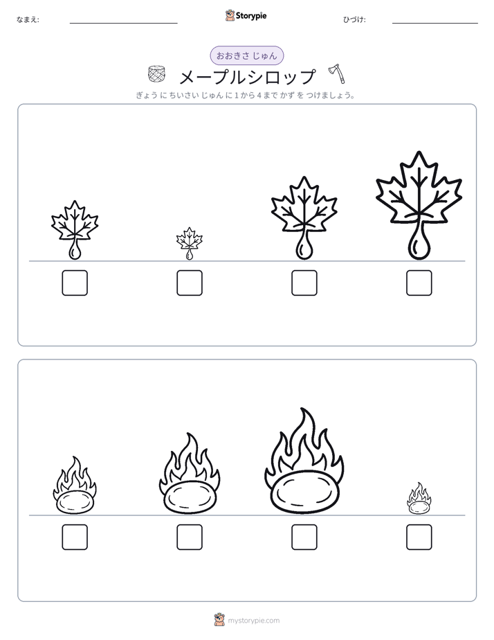 サイズ順