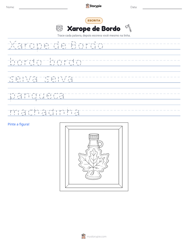 Prática de Escrita