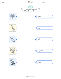 معاينة ورقة العمل القابلة للطباعة العمود الطوطمي