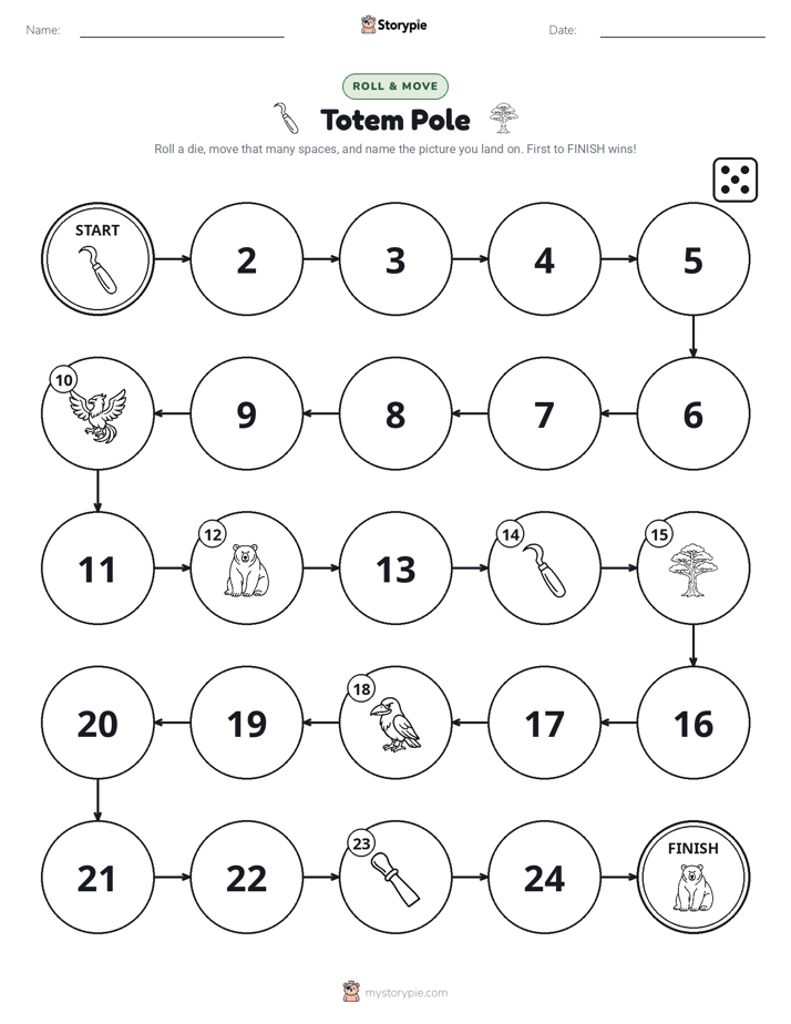 Roll & Move Game
